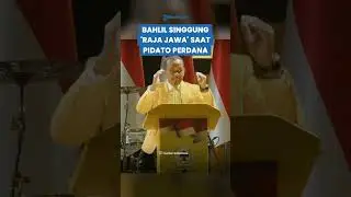 Bahlil Singgung Raja Jawa saat Pidato Perdana Jadi Ketum Golkar: Jangan Coba Main-main