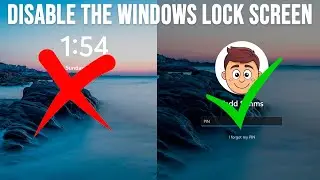 How to Disable the Windows Lock Screen & Go Right to the Login Prompt