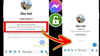 How to Turn OFF End to End Encryption in Messenger.