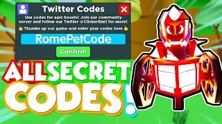 ALL NEW SECRET *ROME* UPDATE CODES In CLICKER SIMULATOR CODES | ROBLOX Clicker Simulator Codes!