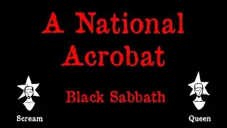 Black Sabbath - A National Acrobat - Karaoke