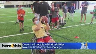 Beautiful Lives Project grants wishes on Boston College Eagles football field