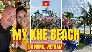 EPIC My Khe Beach 🏝️ DA NANG Vietnam 🇻🇳  WALKING TOUR