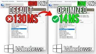 Optimize Your Network Adapter For Lowering Ping & FIX Packet Loss In Gaming🔧✅ (NEW TRICK) 2023!