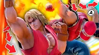 ASÍ SE HACEN LOS INPUTS DE RYU, KEN, TERRY Y KAZUYA EN SMASH