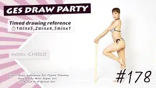 GESture DRAWing Party : #178 Choco/踊り子 ちょこ　－Video/Photo Reference for Figure Drawing－