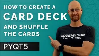 Create And Deal A Deck Of Cards - PyQt5 GUI Thursdays #45