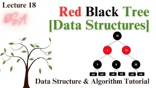 Red-Black Tree | Tree Data Structures | Data Structure & Algorithm #trees #dsa
