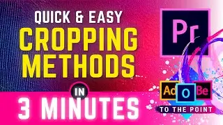 Cropping Video In Premiere | Learn Several Of The Best Cropping Methods