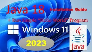 How to Install Java JDK 18 on Windows 11