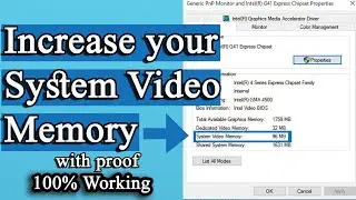 how to increase system video memory in your computer 2023