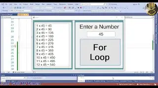 C# Beginners For Loop Tutorial