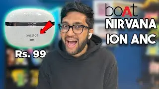 Engrave your name just for Rs 99 ! (boAt Nirvana Ion ANC Unboxing)