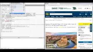 Basic webscraping using Python