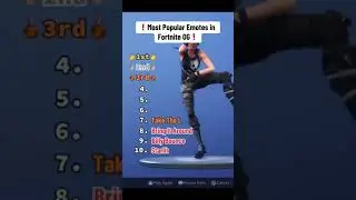 Самые используемые эмоции в этом сезоне#Fortnite #fortniteemote#ogfortnite#shorts#Timur11KYT