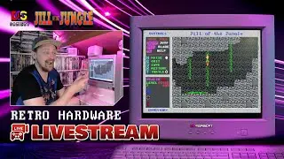 🔴 Real MS-DOS PC Livestream - Epic Games! : Jill of the Jungle, Xargon & Jazz Jackrabbit! [🔴LIVE]