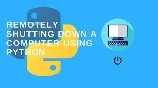 How to remotely shutdown a computer using python