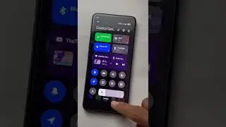 Realme / Oppo Control centre enable#shorts