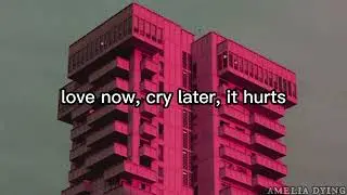 Lil Peep -  skyscrapers (love now, cry later) (Lyrics)