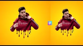 PicsArt dripping effect | PicsArt editing tutorial