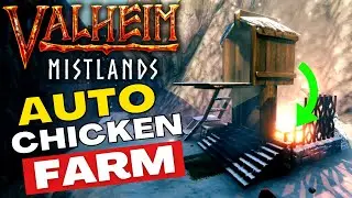 Valheim | AUTOMATIC Chicken Farm / Breeder | Mistlands | Guide