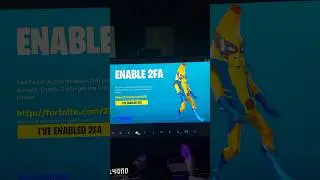 HOW TO ENABLE 2FA ON FORTNITE CHAPTER 5 SEASON 4!