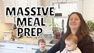 Money Saving Meal Prep | Meal Prepping for a Family of Five