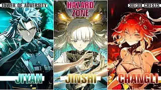 Jiyan & Jinshi & Changli | Tower of Adversity - Hazard Zone 30/30 Crests (Wuthering Waves)