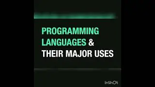 Programming Languages & There major Uses | #shorts