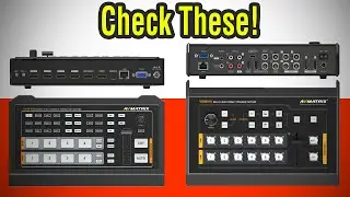 Live streaming Made Easy with AVMATRIX HVS0402U & VS0601U Switchers