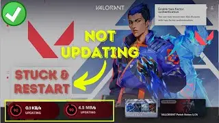 Valorant not updating fix | Stuck and Restart