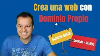 Cómo crear una página WEB con DOMINIO PROPIO (casi GRATIS) ¡