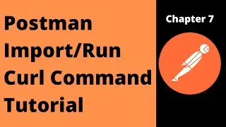 How to import curl command in postman request | how to run curl command in postman