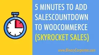 Add WooCommerce Products Sales Countdown  In 5 Minutes