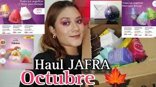 Unboxing JAFRA mes de Octubre 🍁| Todos los angelitos de Double Nature en descuento 🤑🤑🤑✨