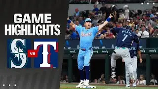 Mariners vs. Rangers Game Highlights (9/22/24) | MLB Highlights