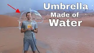 Can an Umbrella Made of Water Stop the Rain?