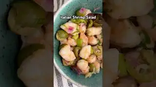 Italian Shrimp Salad #lowcarb