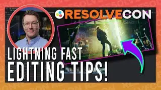 Editing at Lightning Speed in Resolve! - MrAlexTech [ResolveCon '24 - Day 1] (HQ)