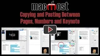 Copying and Pasting Between Pages, Numbers and Keynote (MacMost #1797)