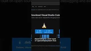 DOWNLOADING VISUAL STUDIO (PART 2) | PYTHON SHORTS PLAYLIST | BTHECODER #shorts #BTheCoder #vscode