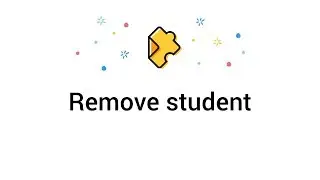 How to remove a student