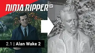 Ninja Ripper 2.1 | How to rip 3D models and textures from Alan Wake 2