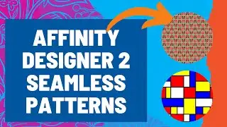 How to Create a Seamlessly Repeating Pattern for Backgrounds in Affinity Designer 2 for iPad