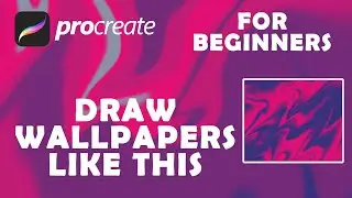 #shorts | How To Create Wallpapers In Procreate | #procreateshorts #youtubeshorts