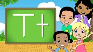 The Letter T | Alphabet A-Z | Jack Hartmann Let's Learn From A-Z Alphabet Song