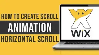 How to Create Scroll Text on Page Scroll (Horizontal Scroll Effect in Wix)
