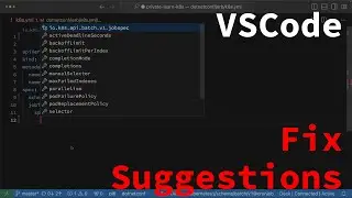 Fix Broken Suggestions in VSCode on macOS - i.e. for Kubernetes yaml