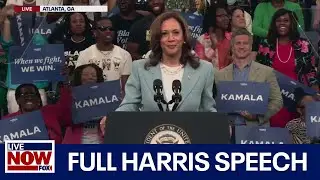 WATCH: Kamala Harris FULL SPEECH in Atlanta with Quavo, Megan Thee Stallion