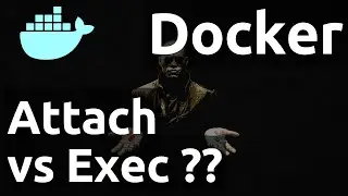 🧐 Docker exec vs attach ??!!